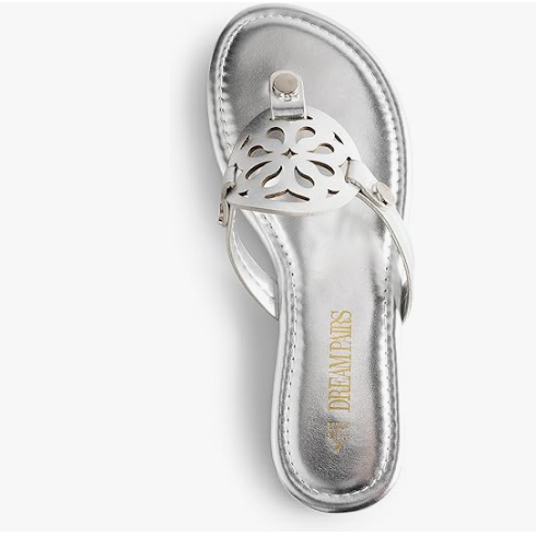 Women's Cushioned Flip Flops – Slide-On Beach Sandals - Image 3