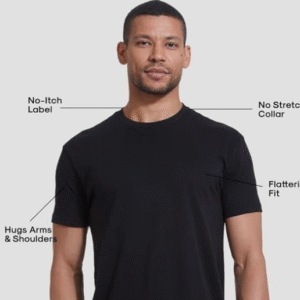 T-Shirts - Short Sleeve Crew Neck Plain Novelty T Shirt for Men